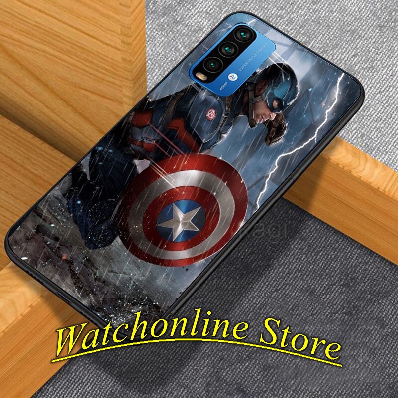 Ốp lưng phủ bóng Xiaomi K20 / K20 pro K30 K30 pro Redmi 6 pro Redmi s2 Mi 6x redmi 5 plus note 4x note 3 pro Avengers
