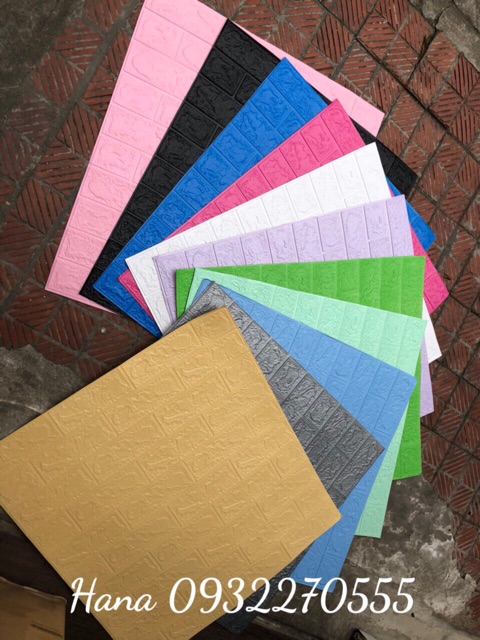 Xốp dán tường kt 70x70cm sẵn keo | BigBuy360 - bigbuy360.vn