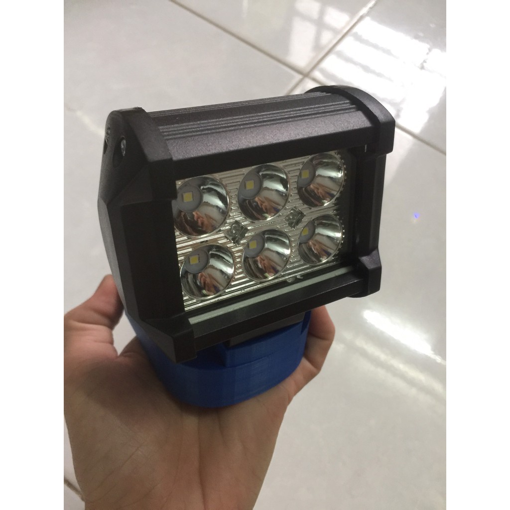 Đèn led chân makita phổ thông - tản nhôm lớn siêu bền