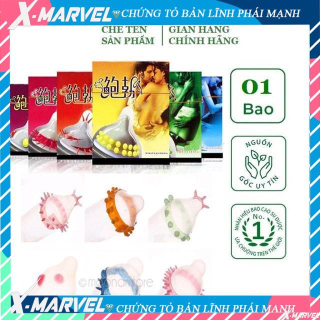 Bao cao su GAI ĐÔN BI ♋️Extra Sensitive♋️ RUNBO bcs siêu mỏng/nhiều gel/tránh thai/49mm/chống xuất tinh sớm XMARVEL