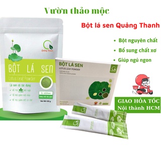 Bột lá sen nguyên chất bột rau sấy lạnh Quảng Thanh