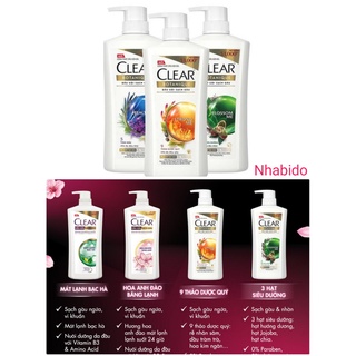 Dầu gội sạch gàu Clear Botanique 630g/chai