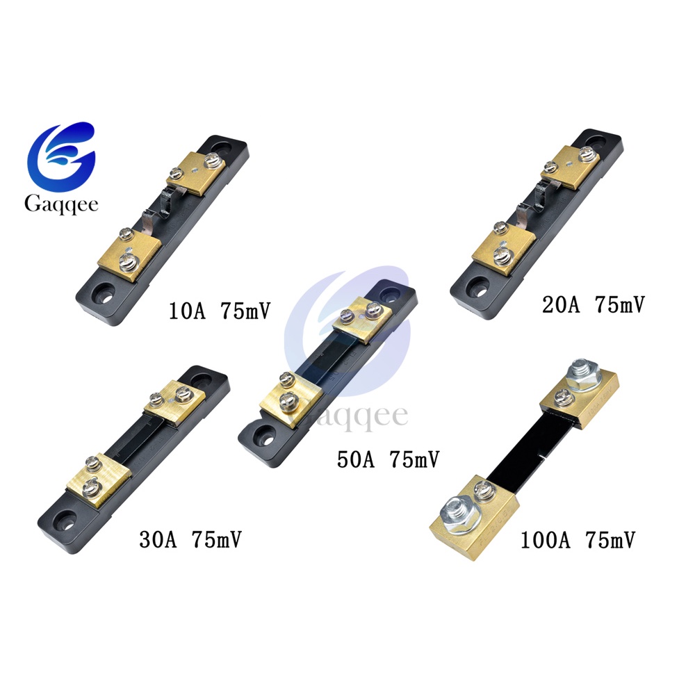 GAQQEE Thiết Bị Đo Dòng Điện Và Ampe Kế Kỹ Thuật Số FL-2 200A 100A 50A 30A 20A 10A / 75mV