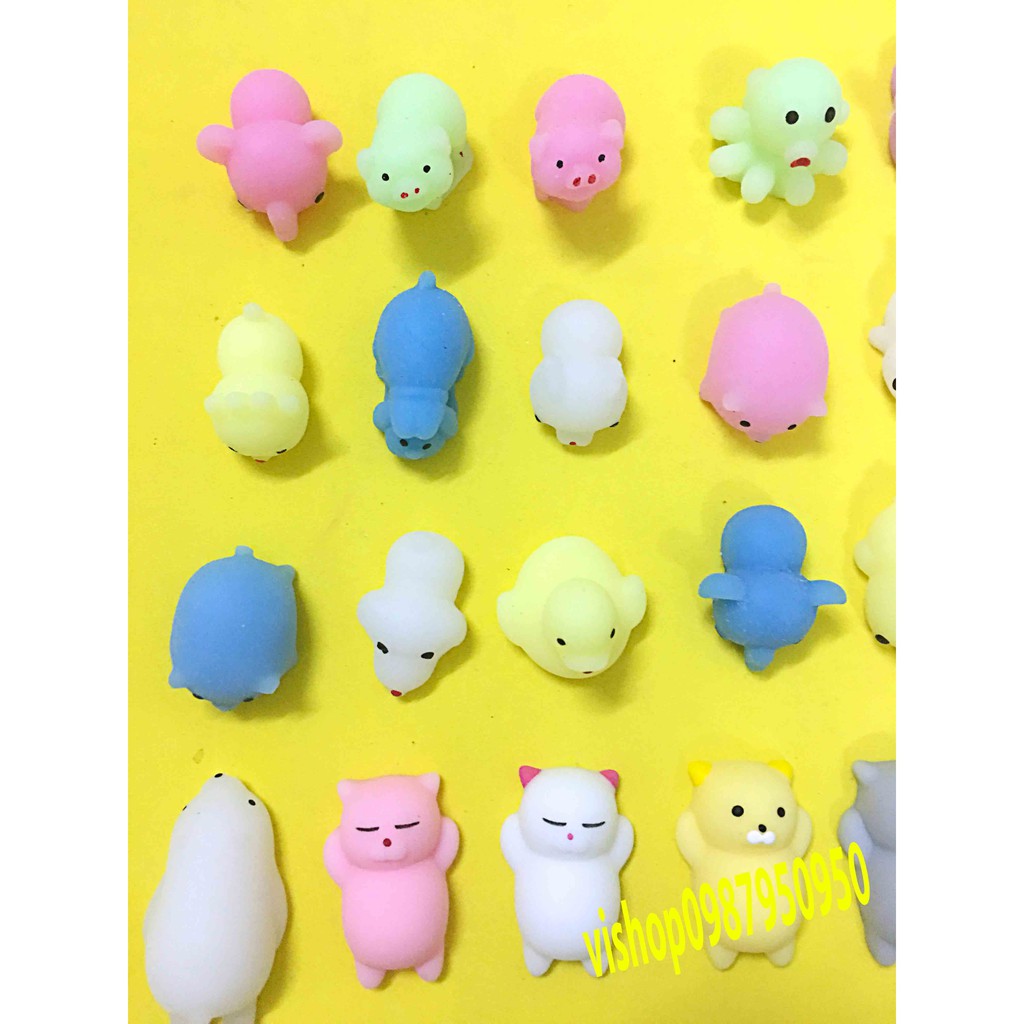 ( hàng sẵn )Squishy, Mochi dễ thương mềm bóp đãgiao mẫu ngẫu nhiên