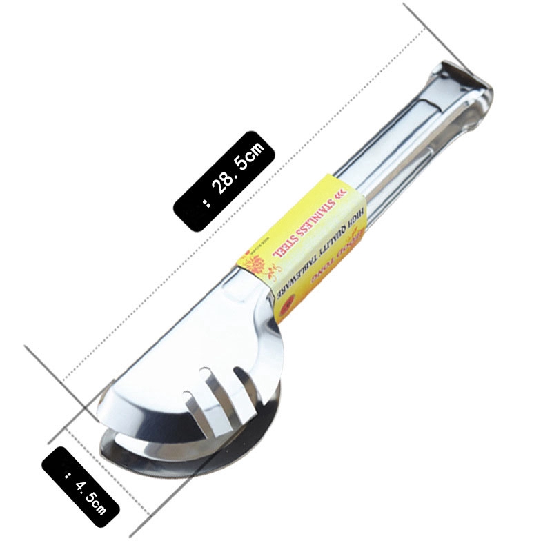 Bộ 4 kẹp gắp thức ăn bằng thép không gỉ