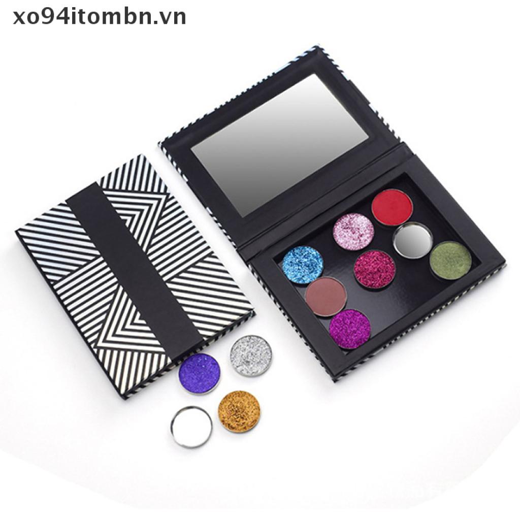 TOMBN Empty Magnetic Palette Box Eyeshadow Blush Powder Cosmetic Pan for Blusher Lip .