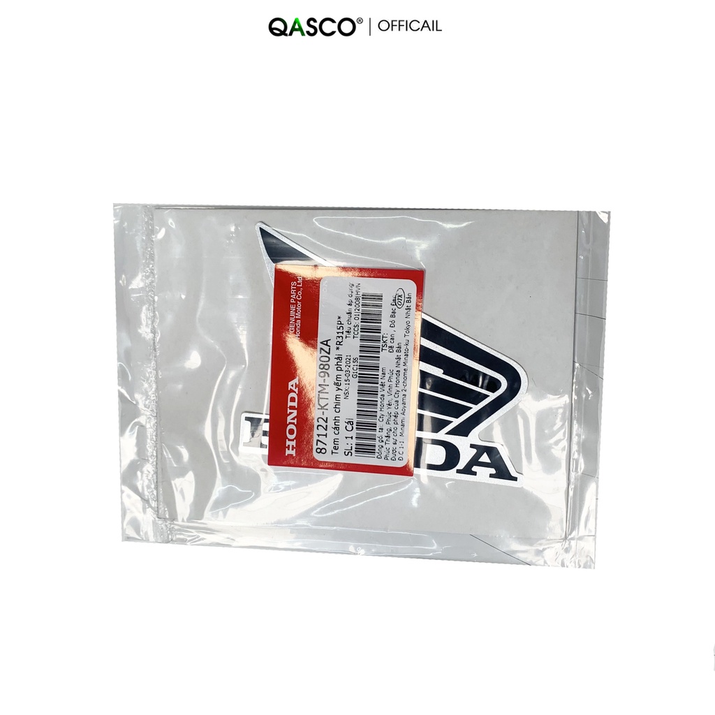 Tem cánh chim yếm phải HONDA Future (95mm)  QA(87122KTM980ZA)
