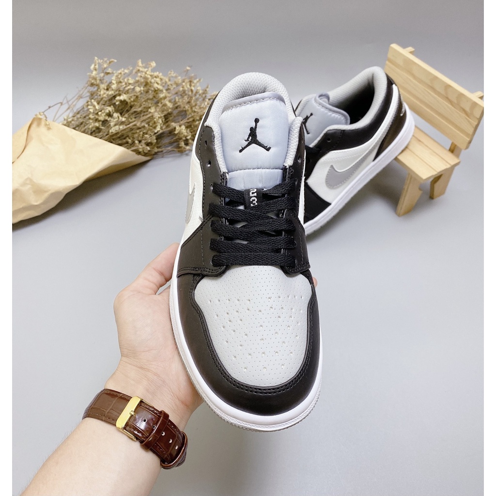 [ Full Bill Box ] Giày Jordan Low Jd 1 Thấp Cổ màu ghi xám Full Size Nam Nữ | BigBuy360 - bigbuy360.vn