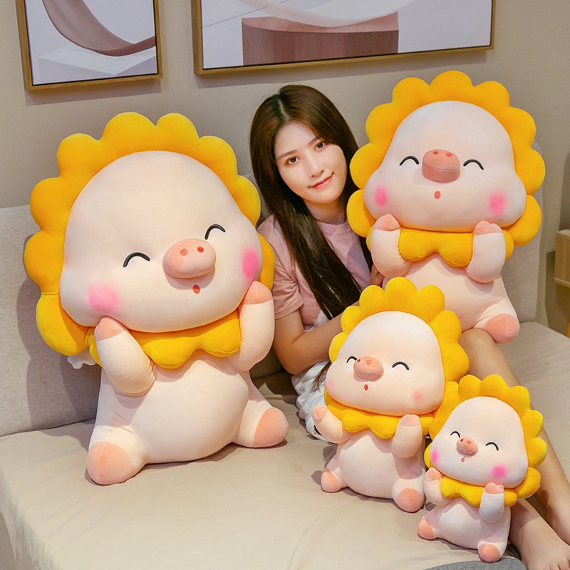 Gấu Bông Heo Mặt Trời Dễ Thương