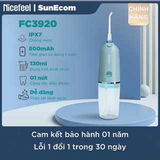 Máy tăm nước cầm tay chống nước Nicefeel FC3920