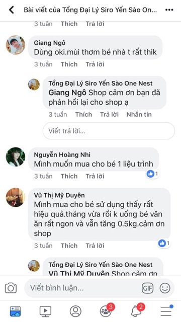 SỈ 5 YẾN SÀO ONE NEST MẪU 2019