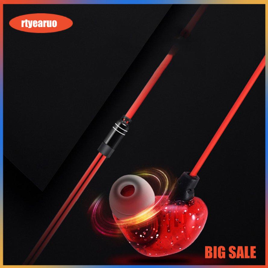 ✨Tai nghe ✨ cáp kéo dài âm thanh nổi Hi-Fi trong tai 3m Tai Nghe Nhét Tai Có Dây Gaming