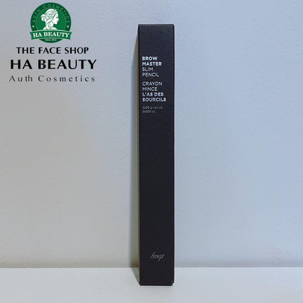 Chì kẻ mày dạng đầu nhỏ trang điểm chân mày lông mày The Face Shop fmgt Brow Master Slim Pencil 0.05g