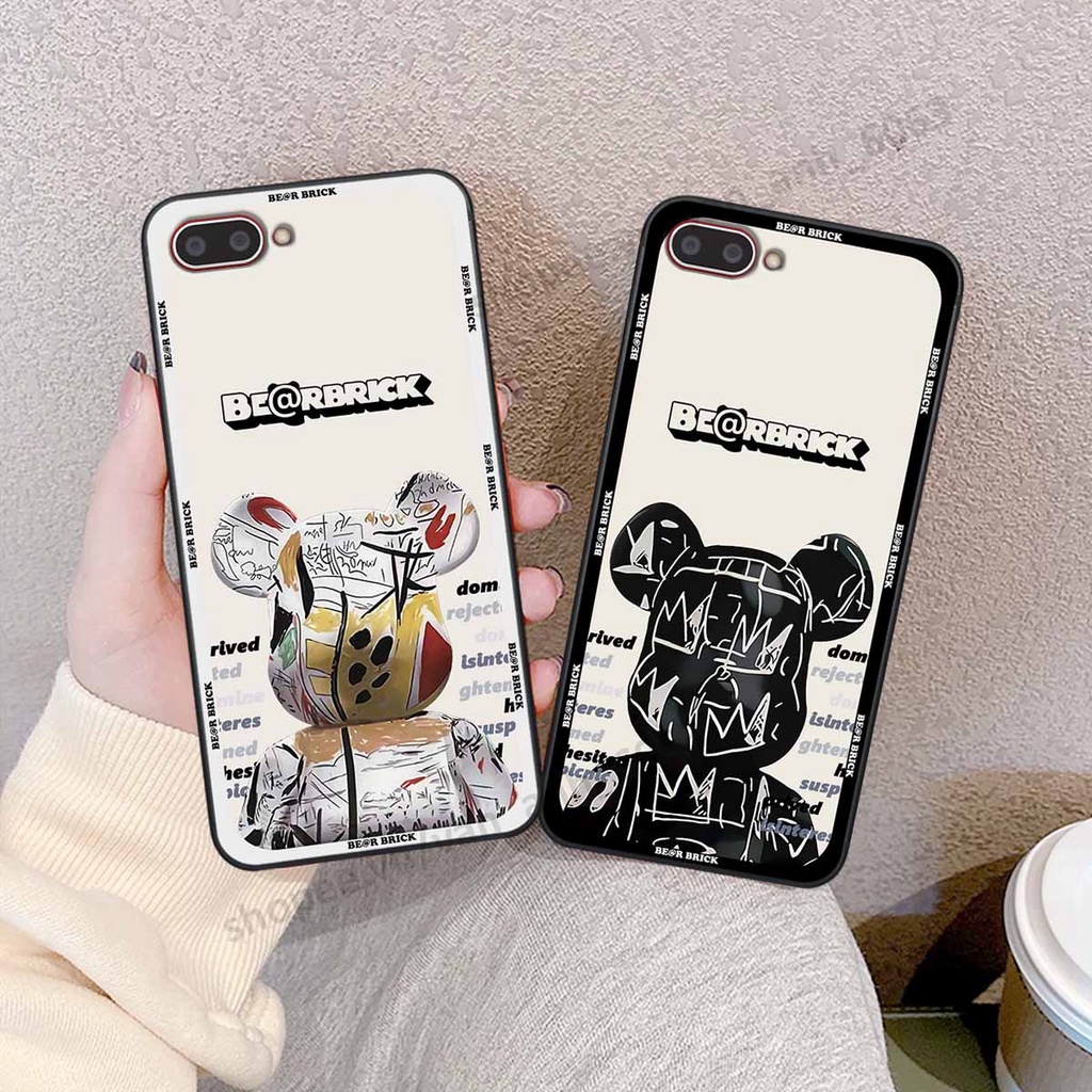 Ốp Oppo A3s / A1k be@r brick mars thời trang, ốp lưng điện thoại viền dẻo siêu chất
