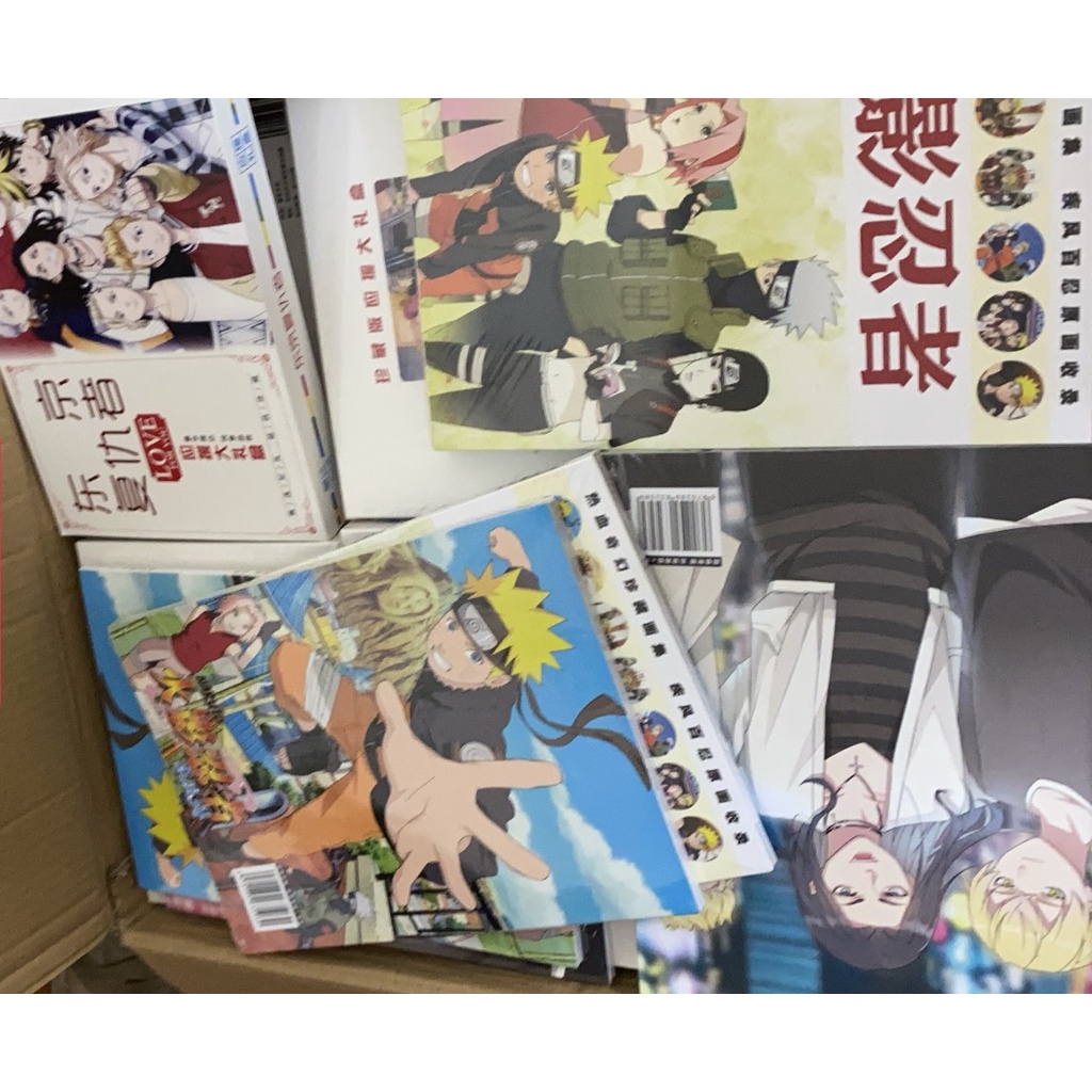 Hộp quà TOKYO REVENGERS A5 anime chibi Kịch Trường Của Takemichi postcard bookmark banner huy hiệu