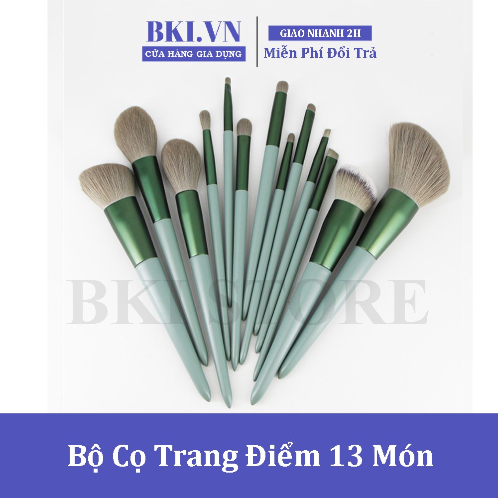 Bộ Cọ Trang Điểm FIX 13 Món, Bộ Cọ Trang Điểm Chuyên Nghiệp, Cọ Trang Điểm Siêu Mềm Mịn