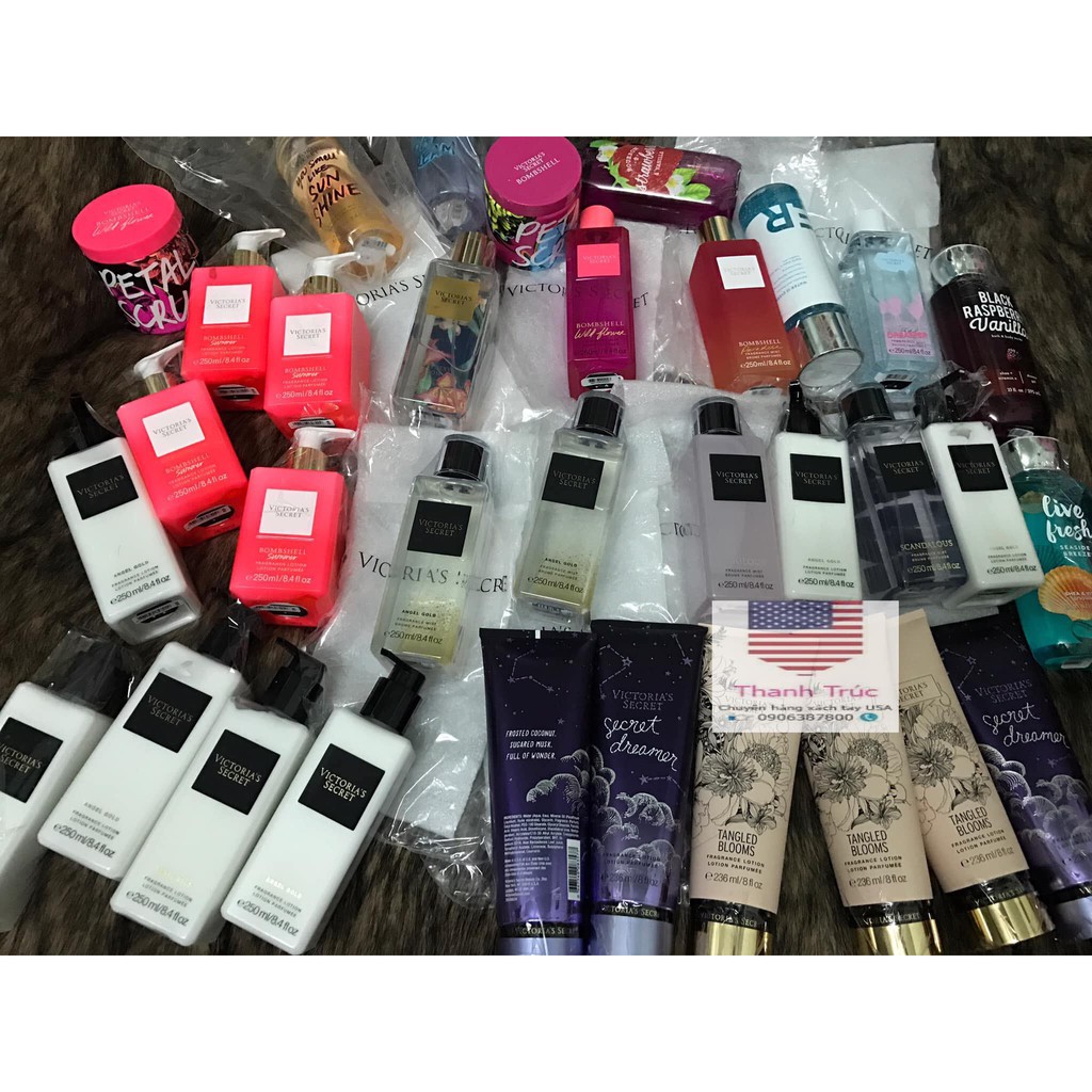 Dưỡng thể nước hoa VICTORIA'S SECRET 250ml - Hàng USA