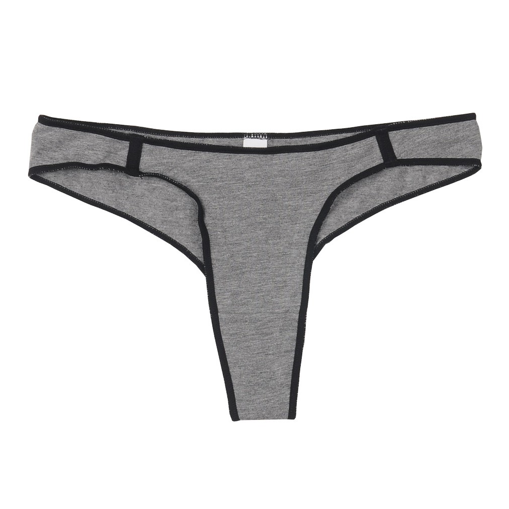 Quần lót cotton nữ lưng thấp kiểu dáng thể thao