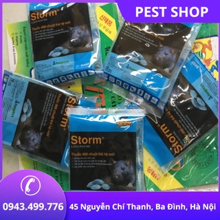 Combo 5 gói thuốc diệt chuột sinh học Storm (Loại 20 Viên/Gói)