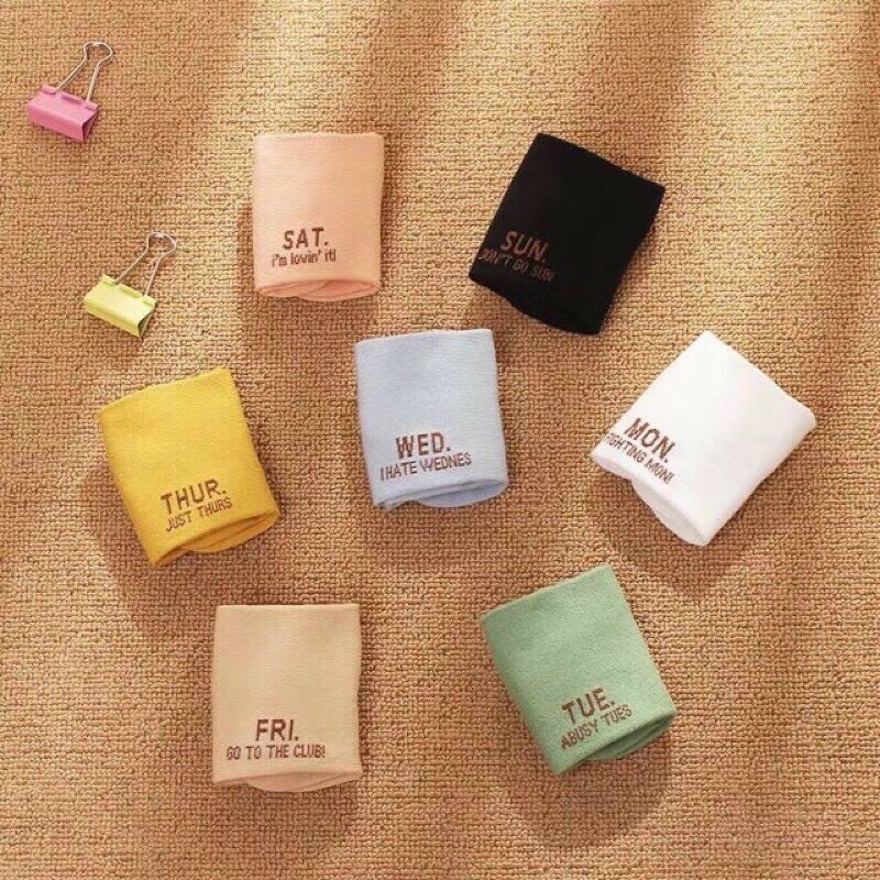 Set tất 7 ngày cực đẹp, tiện lợi!