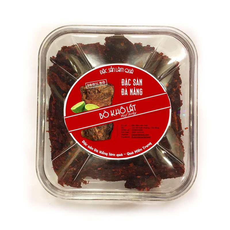 Bò khô lát Đà Nẵng (đặc biệt)