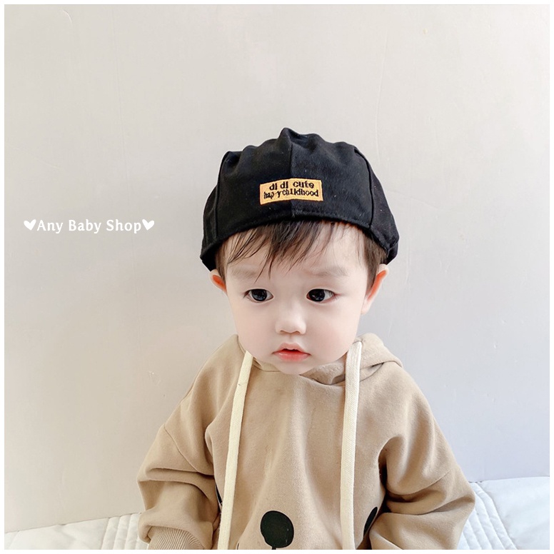 Nón Mũ nồi Beret đội được hai kiểu cho bé nhiều màu cực cool (hàng có sẵn) ❣❣