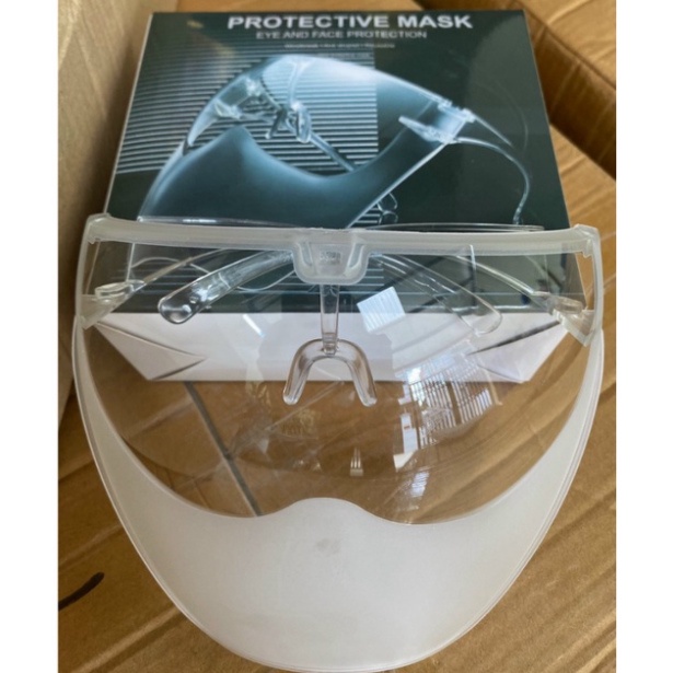 [Chính hãng] Kính Chống Giọt Bắn, Kính Bảo Hộ, Chống Bụi Đi Đường Face shield người lớn
