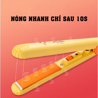 Máy là tóc mini uốn duỗi tóc cute có hộp xịn xò