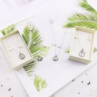 Dây chuyền mặt kim loại khắc chữ nhóm nhạc KPOP BTS bt21