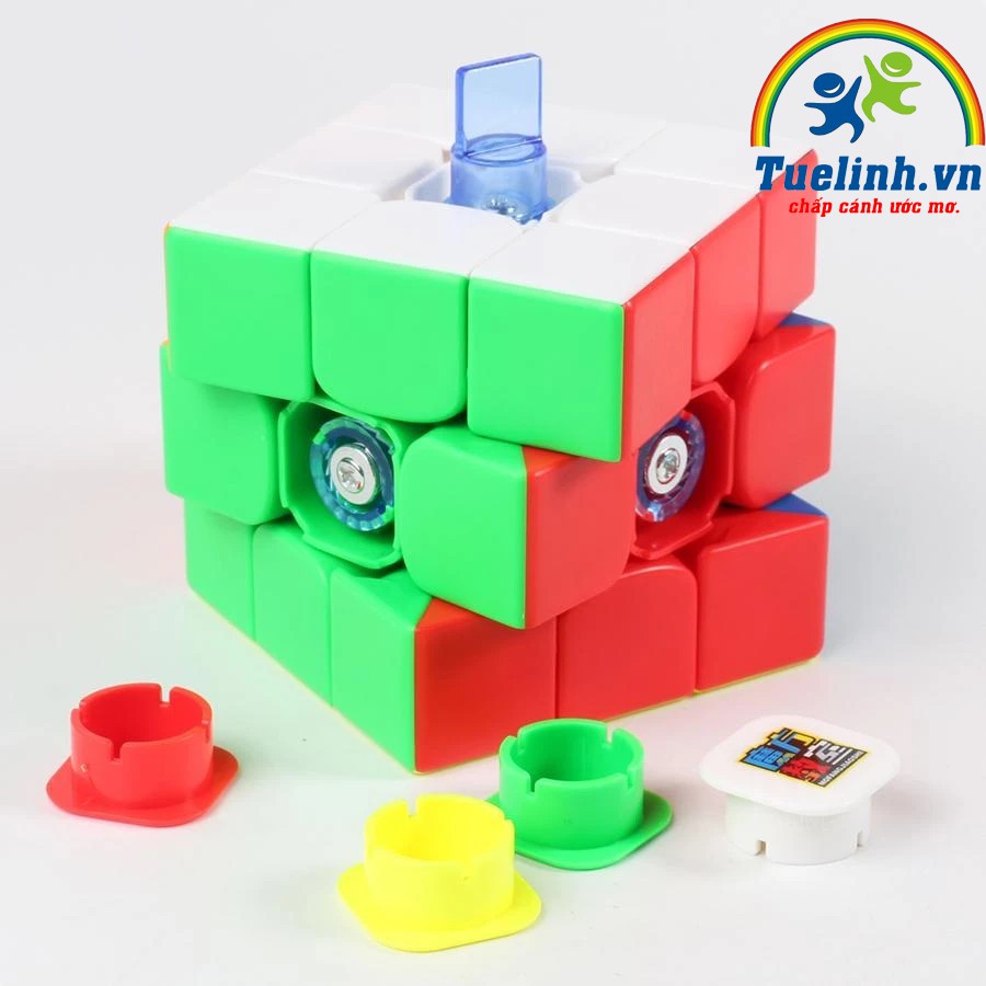 S13 FKC Rubik 3x3 RS3M 2020 MF3RS3 M Rubic Nam Châm 3 Tầng Stickerless MF3RS V3 M (Hãng Mod) 52 S13