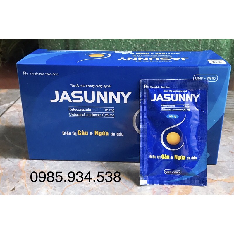 Combo 10 gói dầu gội đầu jasunny/jasuny/jasunvy/jasuvy