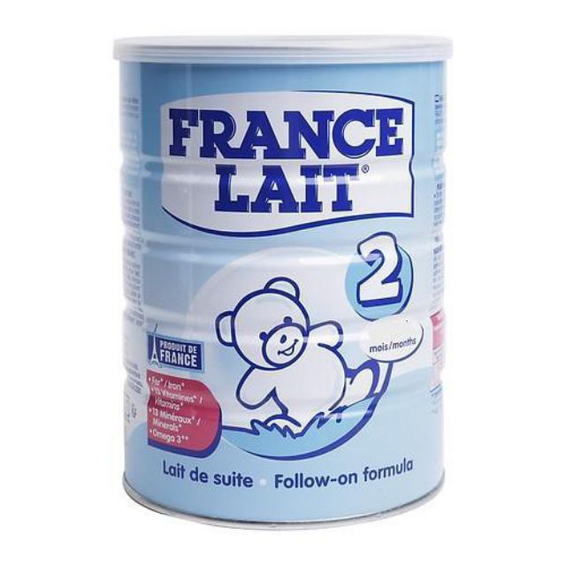 Sữa France lait số 2 lọ 400g hạn 11/2022 mẫu mới