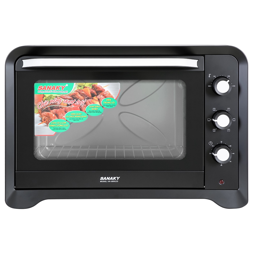 Lò nướng Sanaky VH-809S2D 80 lít chính hãng [ HÀNG TRƯNG BÀY ĐIỆN MÁY ]