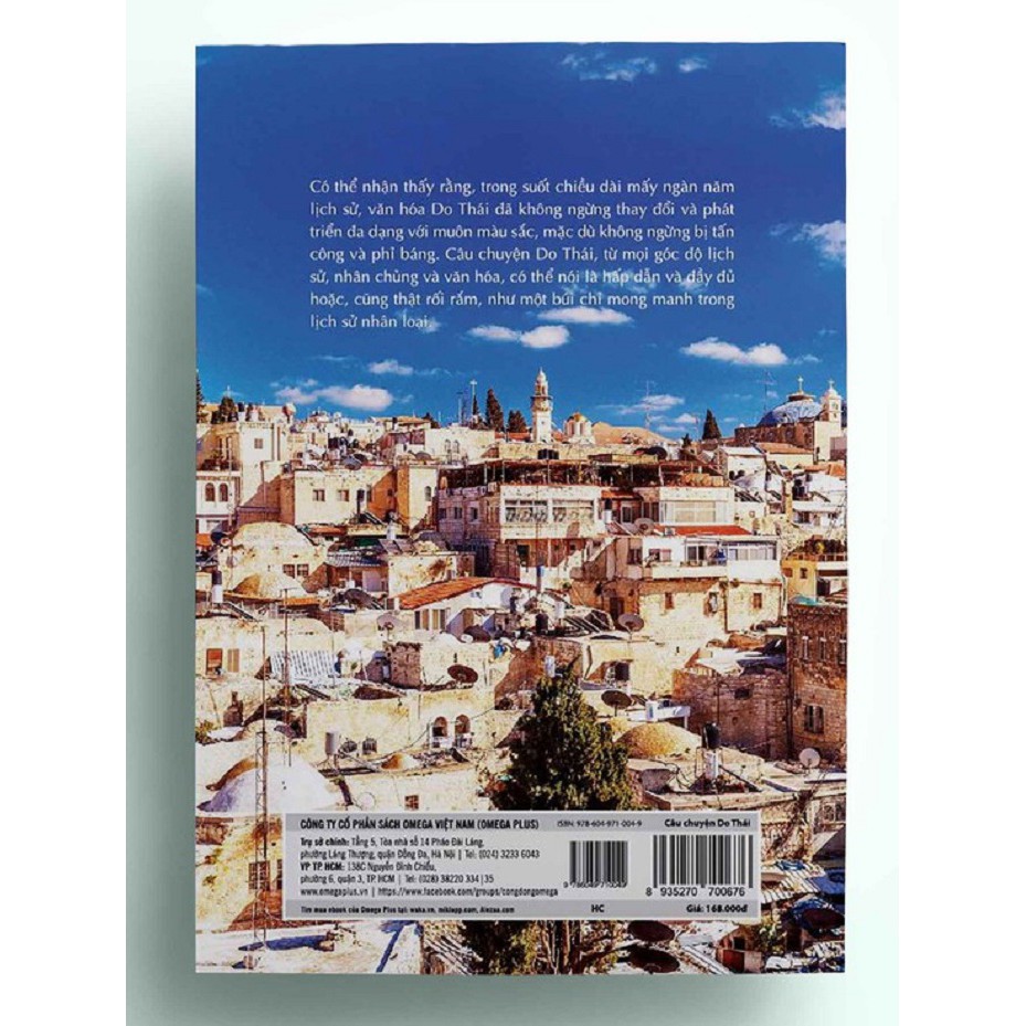 Sách - Câu Chuyện Do Thái – Lịch Sử Thăng Trầm Của Dân Tộc (Tái Bản) | BigBuy360 - bigbuy360.vn