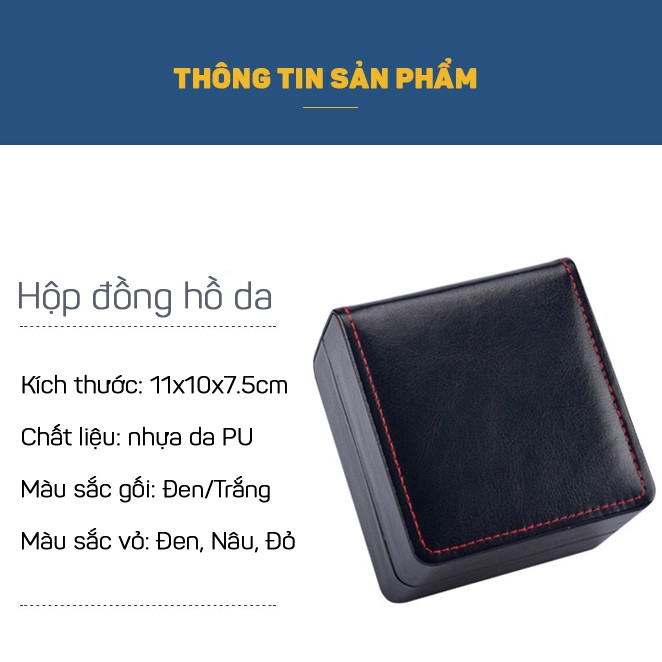 Hộp da đồng hồ sang trọng