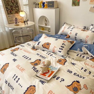 Set cotton poly khủng long cam