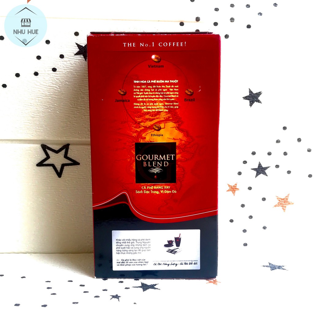 Cà phê pha phin Trung Nguyên Gourmet Blend bánh xe