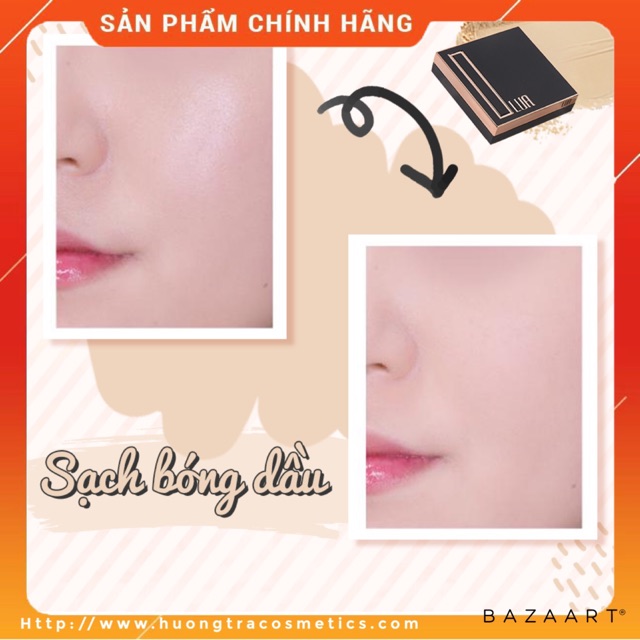 Phấn phủ bột khoáng kiềm dầu LUA Skin Fit Powder Pact | BigBuy360 - bigbuy360.vn