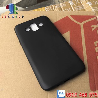 Ốp lưng Samsung Galaxy J7 duos SM-J720 Nhựa dẻo - Màu đen