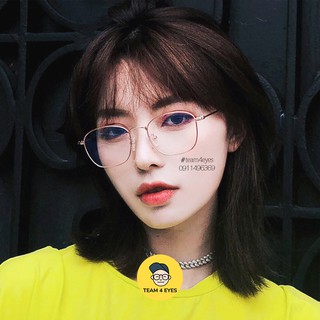 [ Ảnh thật ] Kính cận vuông bầu siêu mảnh siêu nhẹ thời trang cao cấp