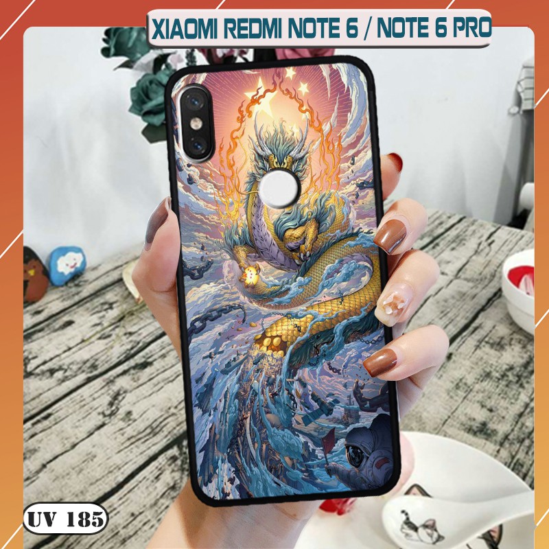 Ốp lưng nhám Xiaomi Redmi Note 6/ Note 6 Pro in hình