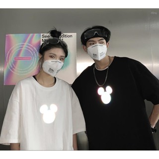Áo thun phản quang Mickey mini
