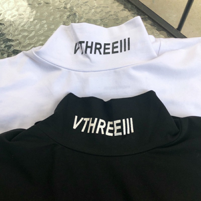 Áo thun Tay dài Cổ cao VTHREEIII - Gía sỉ Unisex