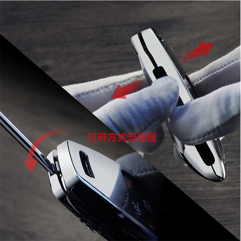 1 Vỏ Bọc Chìa Khóa Bằng Hợp Kim Kẽm Cho Xe Hơi Toyota Vios Avanza Camry RAV4 Highlander Corolla Prado