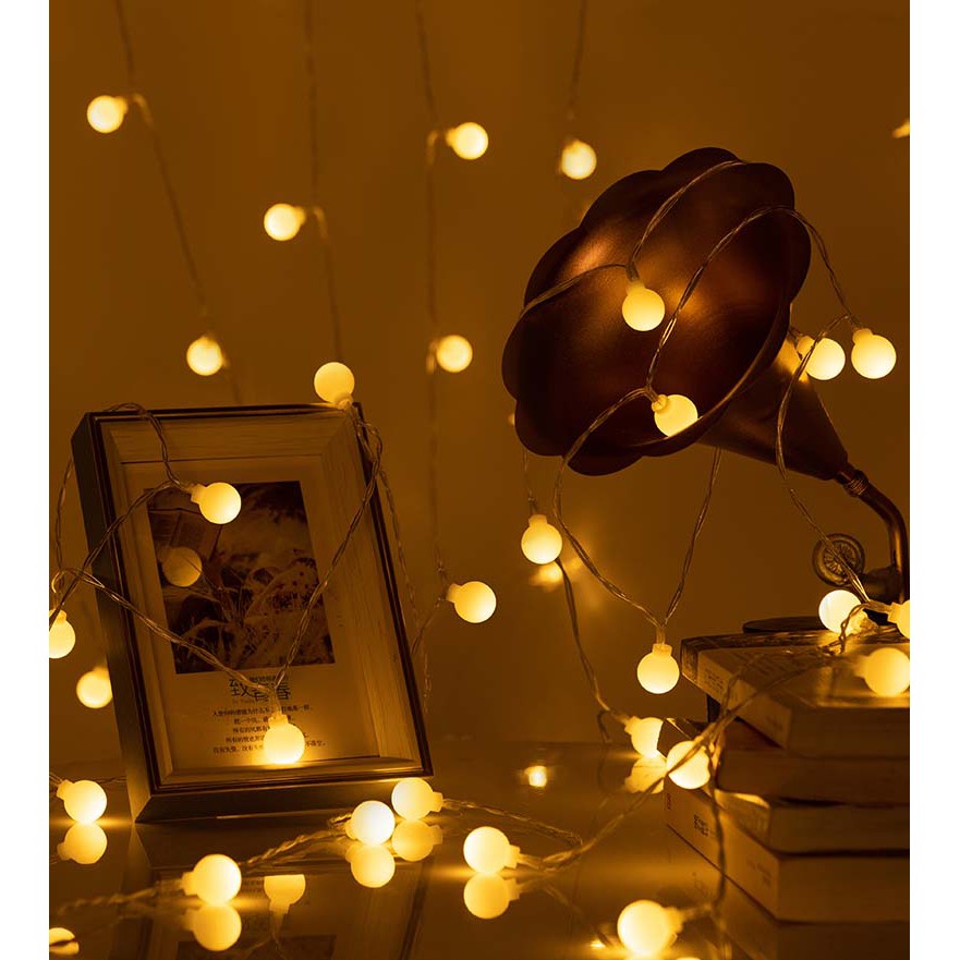 [Có Sẵn 3M] Dây Đèn Led Hình Ngôi Sao Trang Trí Phòng Ngủ Một Màu - Đèn Đom Đóm Trang Trí Nhà Cửa | BigBuy360 - bigbuy360.vn