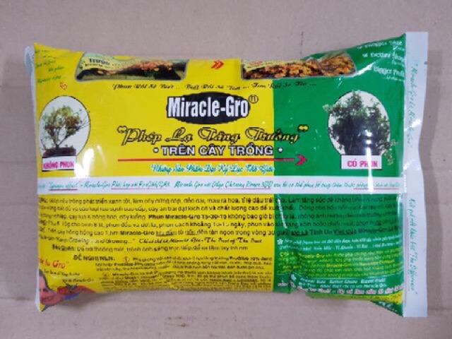Phân bin lá 15-30-15 Miracle - Gro 1kg