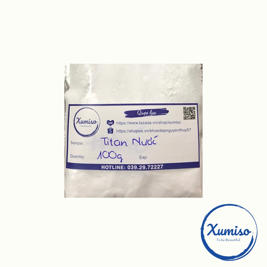 100G Titan dioxide - phân tán trong nước