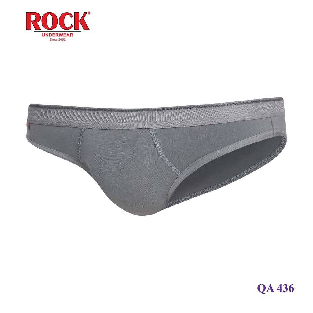 Quần lót nam cotton 4 chiều ROCK UNDERWEAR QA436 cá tính, co giãn tốt, thấm hút, ôm sát, không cấn đùi, không cấn bụng