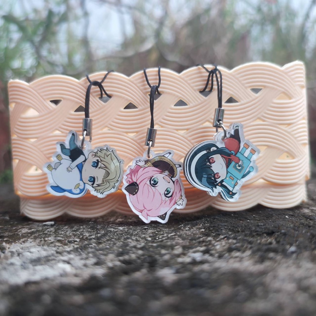 Dây Đeo Điện Thoại Mini Anime - Kẻ Trộm x Family Variation - Anya Forger