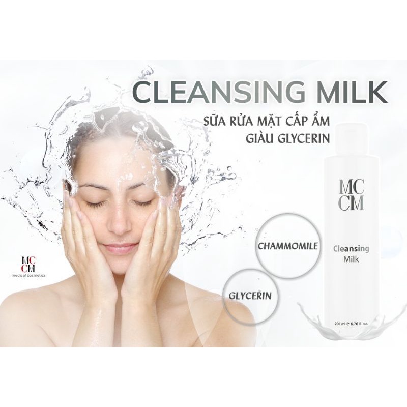 CLEANSING MILK MCCM - SỮA RỬA MẶT CẤP ẨM GIÀU GLYCERIN | BigBuy360 - bigbuy360.vn